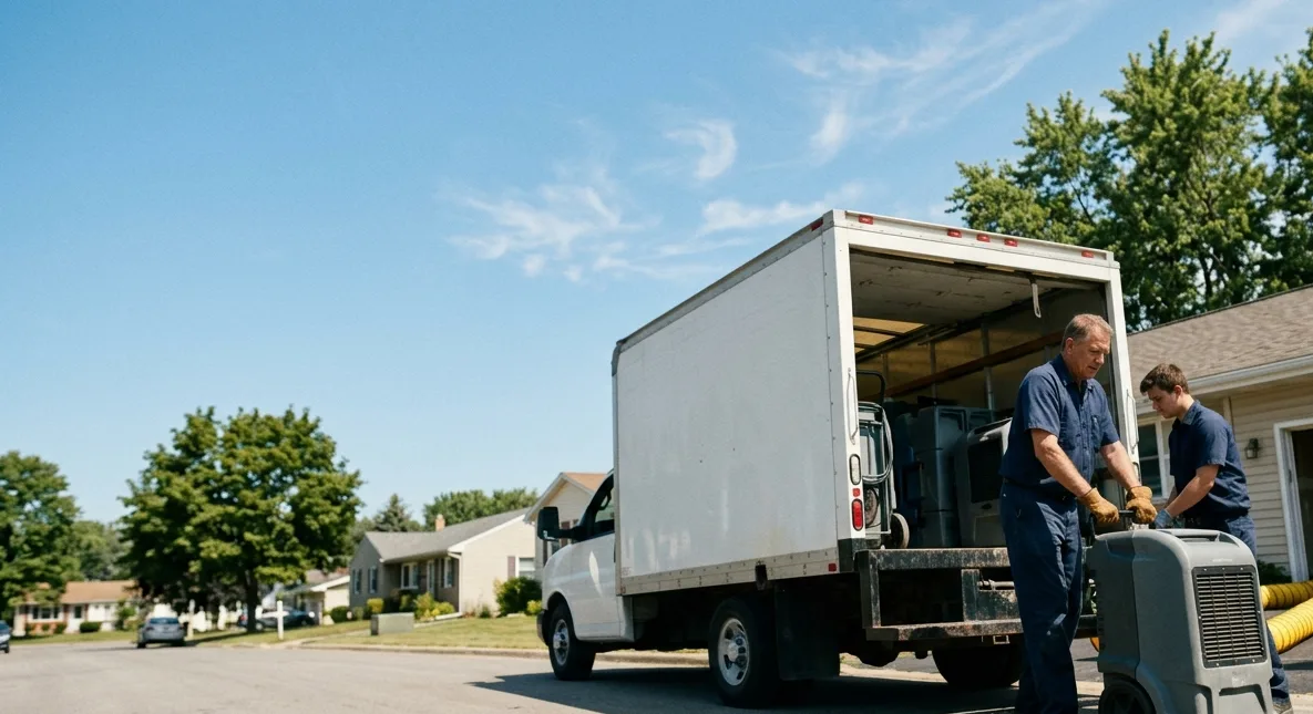 Water Damage Cleanup in Lakeview, OH near me